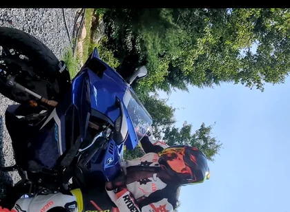 On My Sport Bike