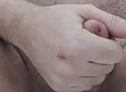 Slow Motion Piss and Cum, Along with My Hairy Balls