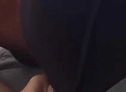 French Slave Licks My Feet and Dick
