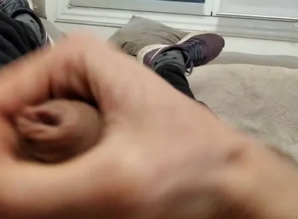 Amateur Twink Moves Hard Thinking His Huge Cock Penetrates Your Ass