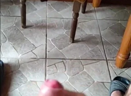 Male Masturbating Home Alone