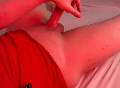 Slowly Jerking My Dick at Home