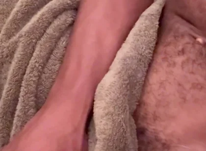 Something Thick Under the Towel