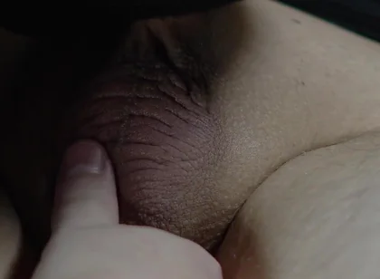 Someone Plays and Sucks My Uncut Little Cock (part 2)