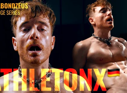 German Ginger Twunk Athletonx Getting Edged and Dominated