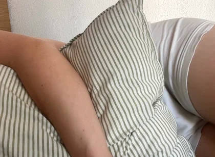 Horny Bro Fucks His Pillow, Fingers His Ass, and Jerks Until He Shoots a Fat Load
