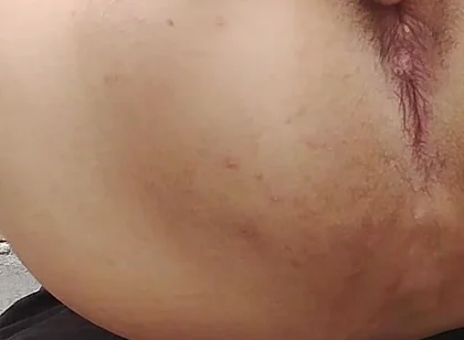 Young Man Sticking His Finger in His Anus
