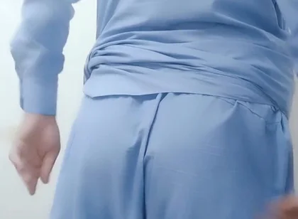 Pakistani Desi Shalwar Kamees Boy Show His Beautiful Ass