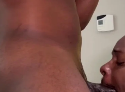 Hot Young BBC Twink Fucks Older Big Black Bottom