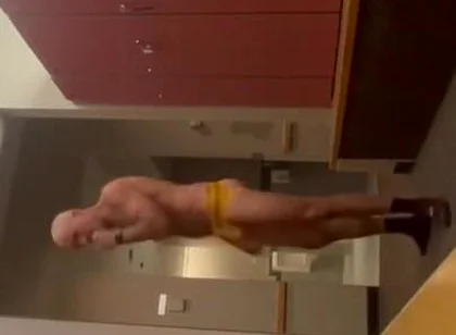 Parading in My Jock at the Gym!