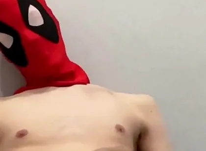 Spiderman Is Wanking Again