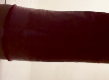 Putting a Condom on My Dildo and Fuck Myself