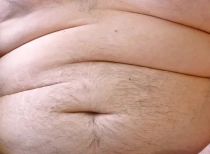 Fat Hairy Chub Masturbating Out Publicly on Cam