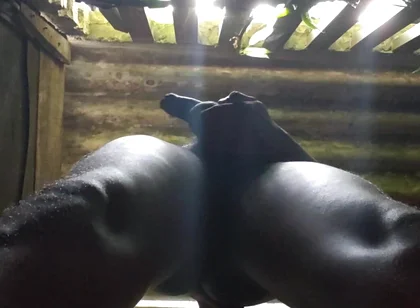 I Love to Play with My Balls and Black Dick