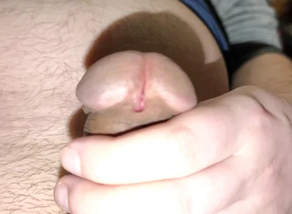 Real Close-up of a Mushroom Dick