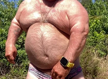 Mark Fletcher Wet Piss Soaked Panties Cumming in the Woods Aging