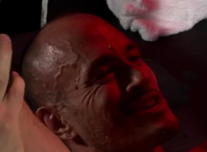 Sexy Twink Boy Fucking Bareback in Backroom with Straight Curious