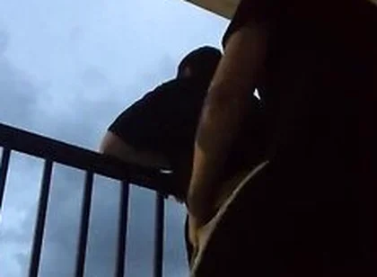Fuck And Suck On The Back Porch During Stormy Weather - Davia Ardell