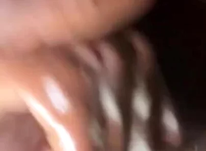 Horny Breeding Big Black Cock Stroking and Cumming Hard