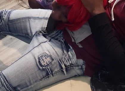Red Headed Slut Throat Fucked on Da Couch! Just for Fans - Wondahead22