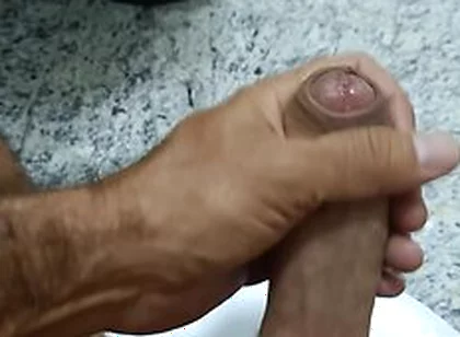 Jack Off On My Phimosis Dick Until I Cum Deliciously - Jack Dick