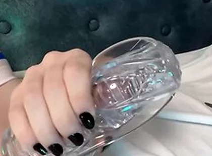 Cute Femboy Plays With A Fleshlight