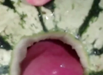 Fucking a Watermelon- the Best Fruit to Fuck
