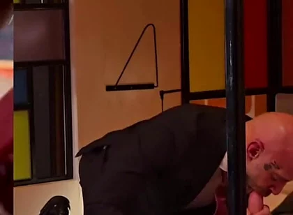 Caught Masturbating by the Hotel Staff