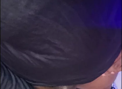 Overhead Cam of White CD Whore Eating Meat & Swallow Nutt ️