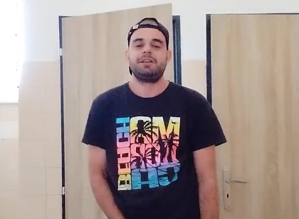 Cum in Work at Wc