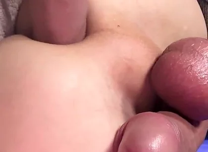 Young Femboy Plays with His Ass