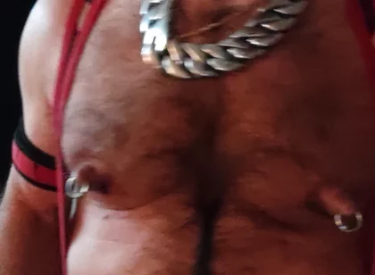 Nipple Muping While Smoking Gar