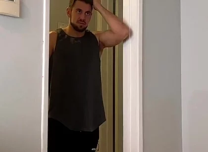 Guy Catches His Roommate Jerking off to His Porn