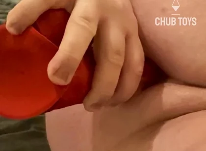 Close up Shots of Me Playing with My Big Red Toys