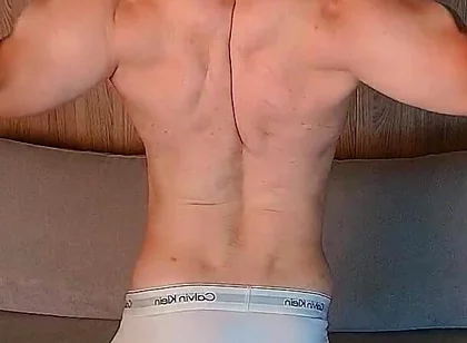 Flex. Showing off My Perfect Body