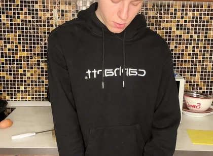 Horny Twink's Big Dick Jerk Session