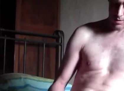 I Jerk Naked on a Friend's Bed