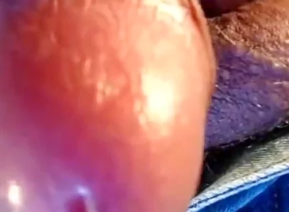 Latin Man Jerking off His BBC and Thick Uncut Cock Wearing Jeans