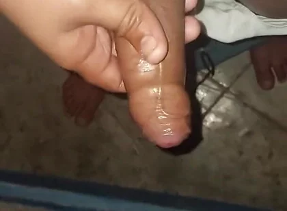 Splitting My Cock at Alone