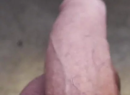 My Friend Is Sitting in the Chair and Playing with His Cock Means He Is Riding a Dildo