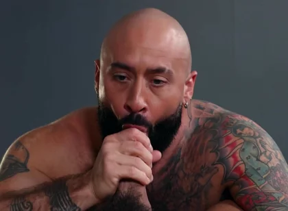 Raw: Sultry Latinos Share A Kiss