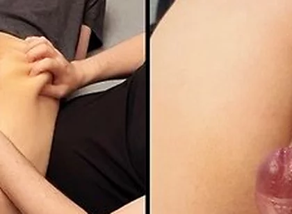 Cumming On My Boyfriends Virgin Hole