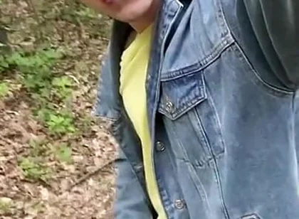 Your Boy Cumming Outdoor Hope You Enjoy It