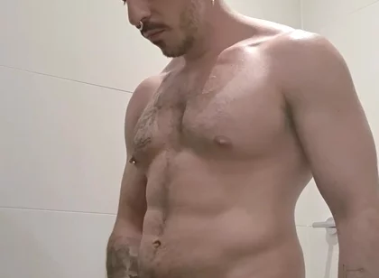 This Morning While My Boyfriend Was I Had a Hard on and a Lot of Desire, so I Got in the Shower and Let off Steam