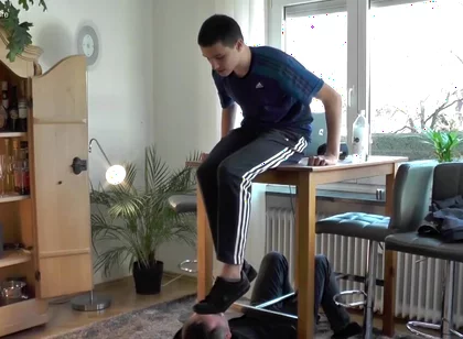 Germany master dierty sneaker licking