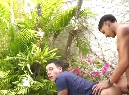 Latin Boys Slam Outside