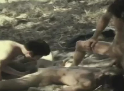 Hungry Threesomes Under The Trees