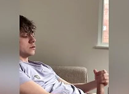 Lucas Twink Cumming In Tight Underwear