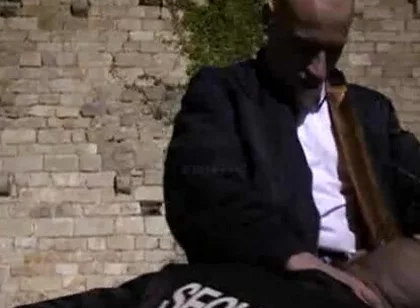 Securite boy sucking skinhead boy cock