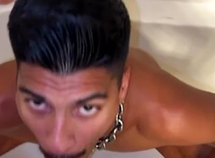 Throatfucking, Pounding & Pissing On Sub Fag